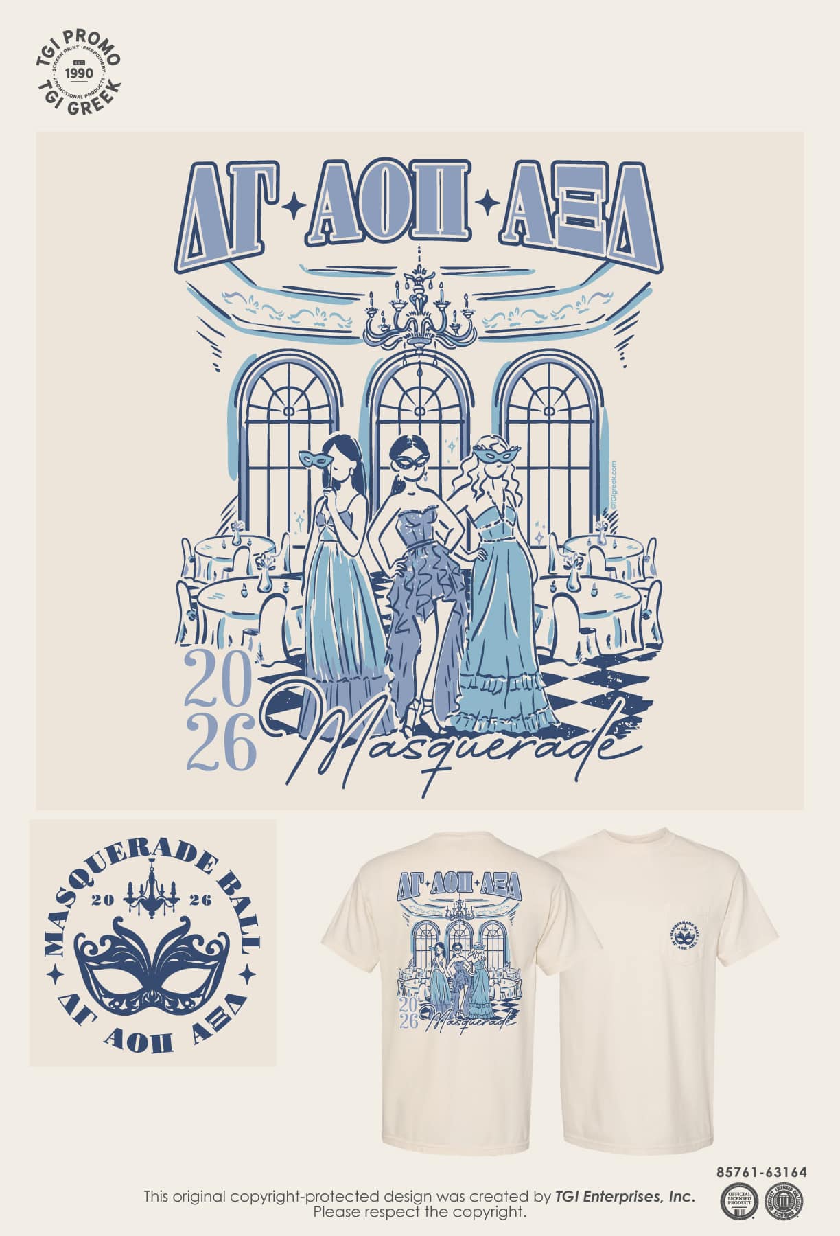 Alpha Omicron Pi – AUB Masquerade