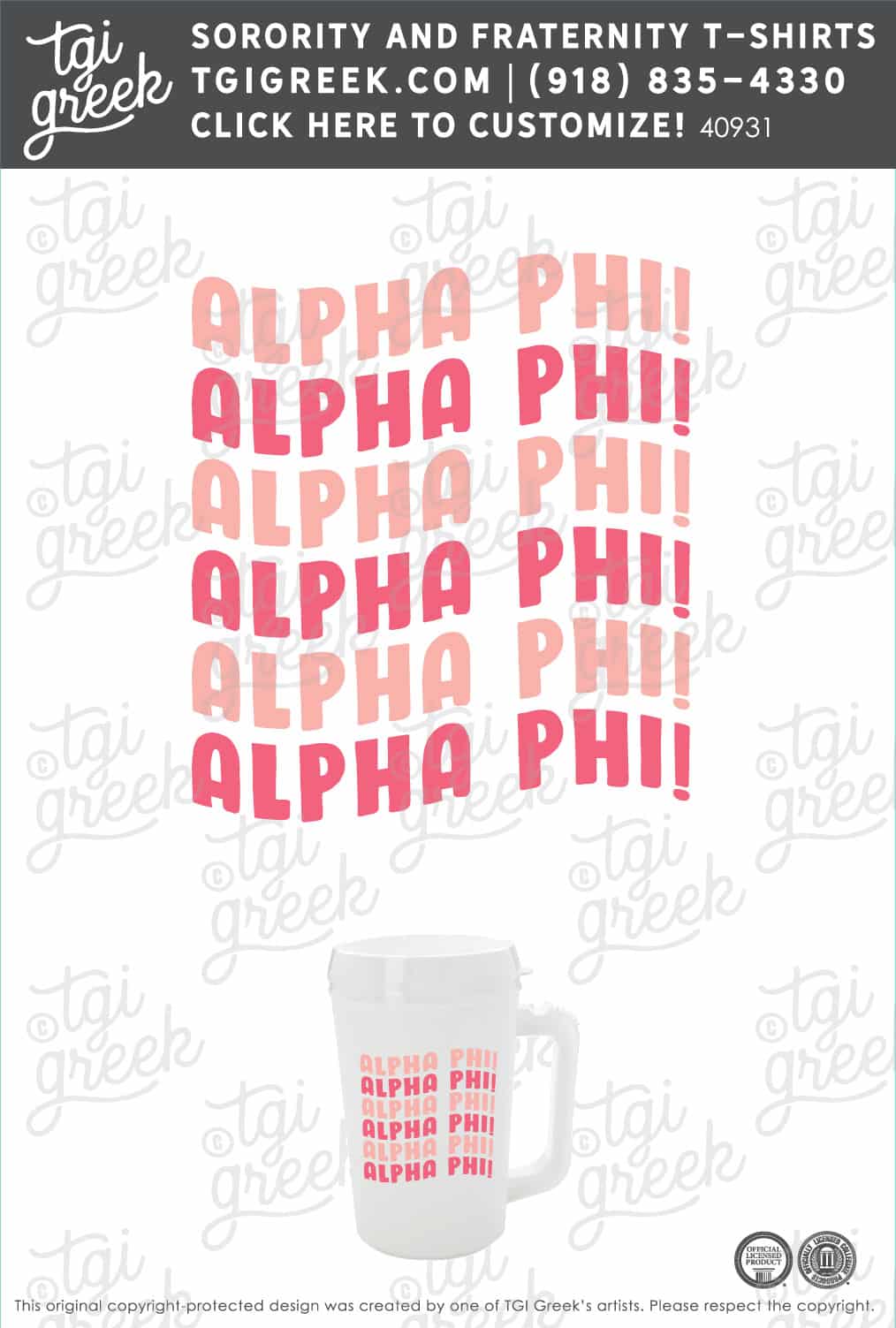Alpha Phi – MIZZ New Member Cup