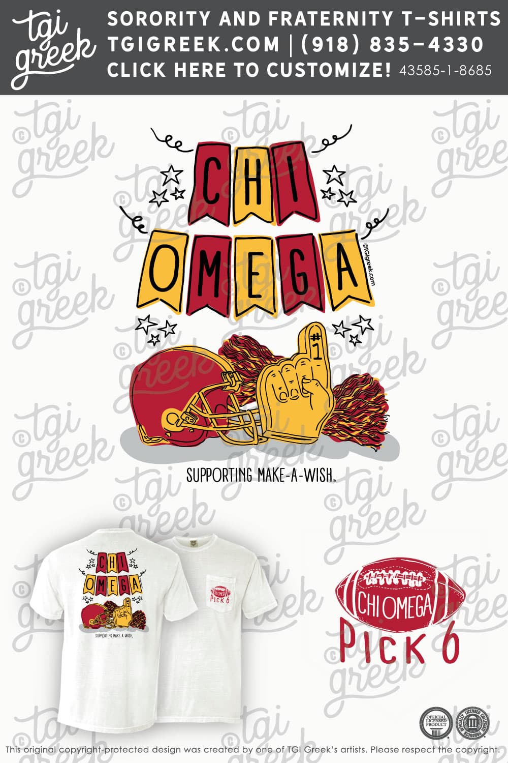 Chi Omega – DEN Pick Six
