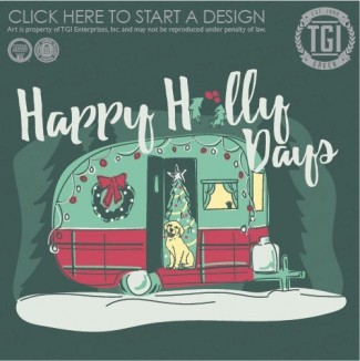 TGI-ADP Christmas Camper