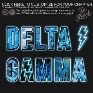Delta Gamma – boujee Collage
