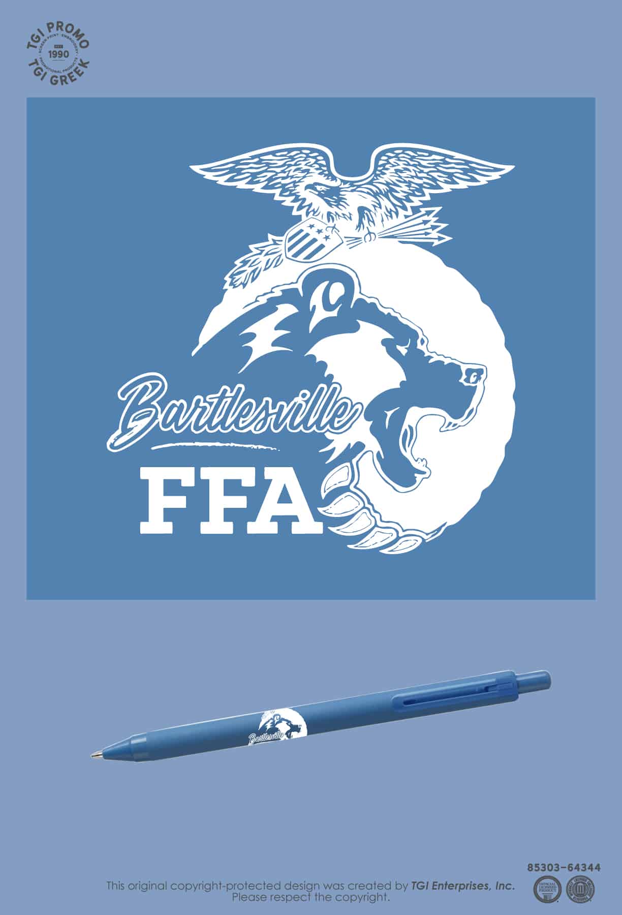 Bartlesville Public Schools – FFA Promo Pens