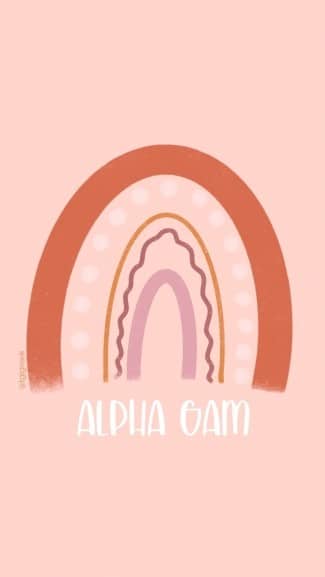 Alpha Gamma Delta – Phone Background