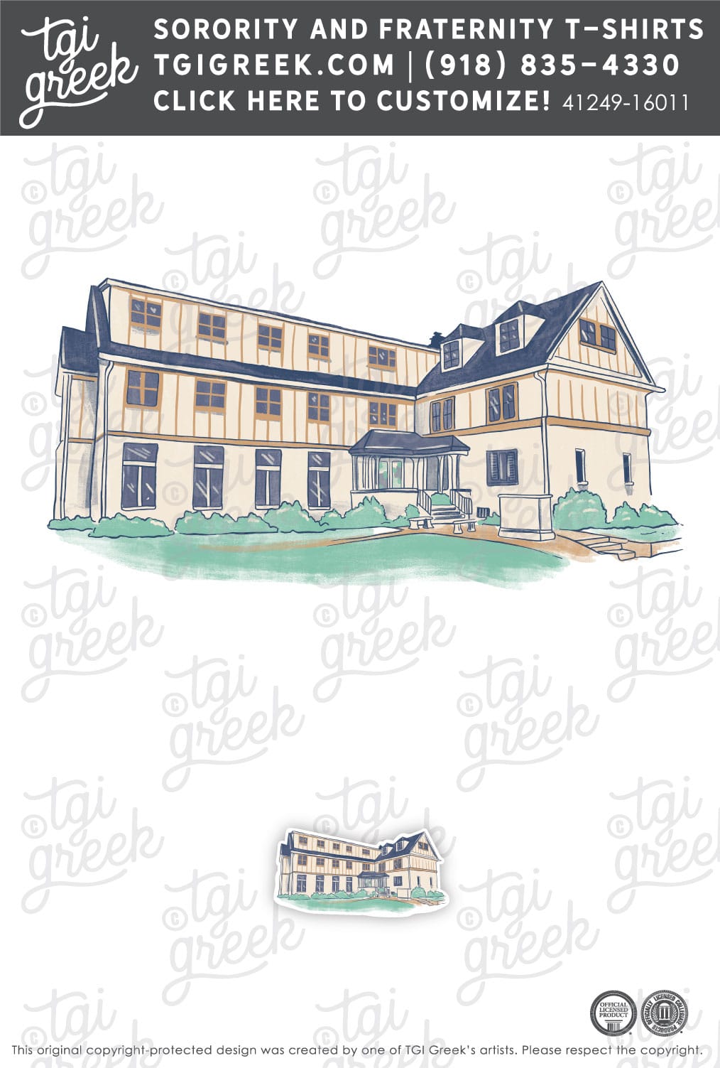 Kappa Alpha Theta – IASU House Sticker