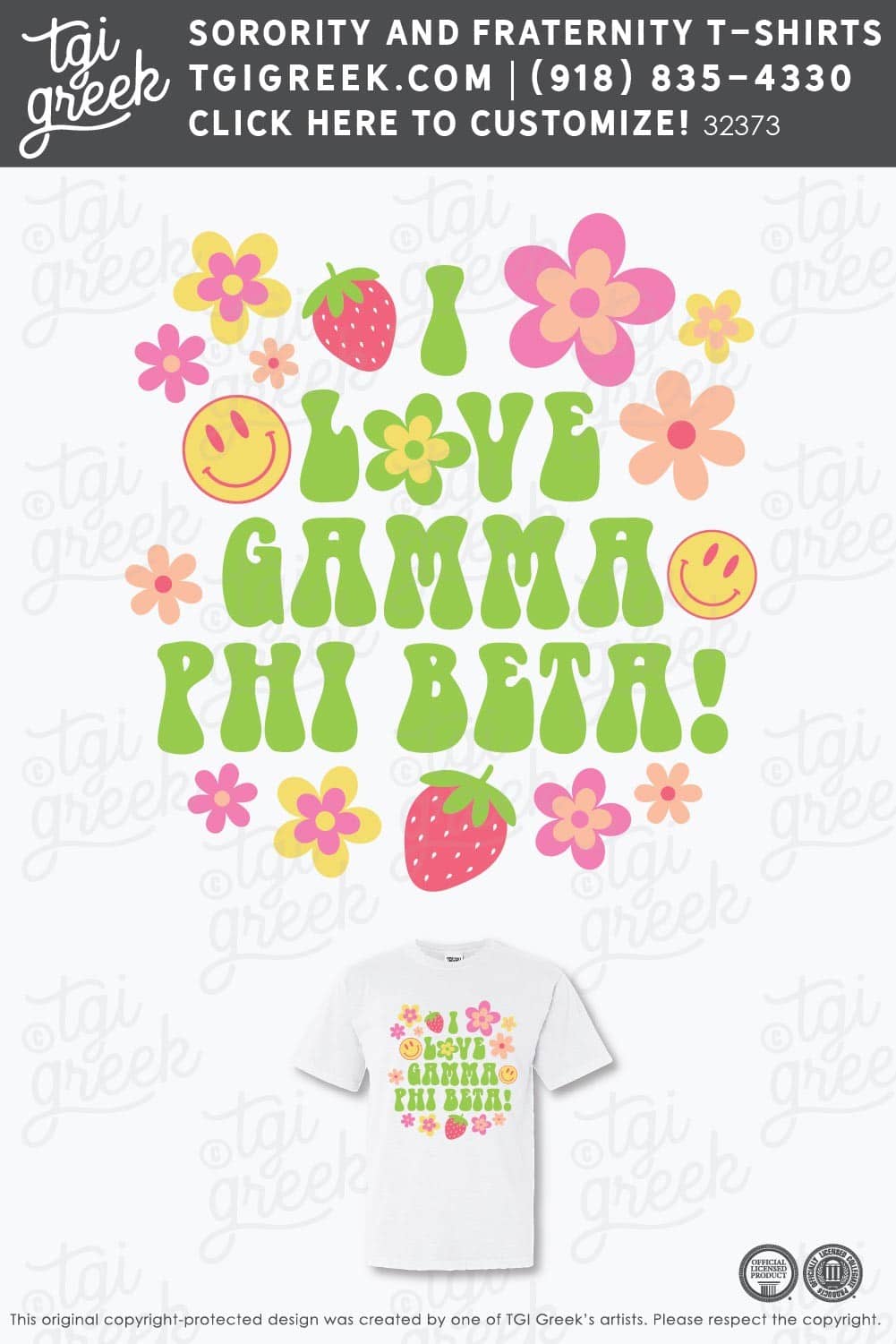 Gamma Phi Beta – OSU PR Shirt