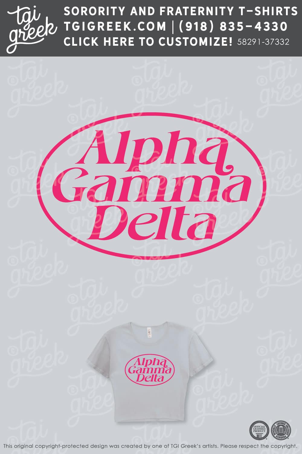 Alpha Gamma Delta – LEHI Formal Recruitment – Grey