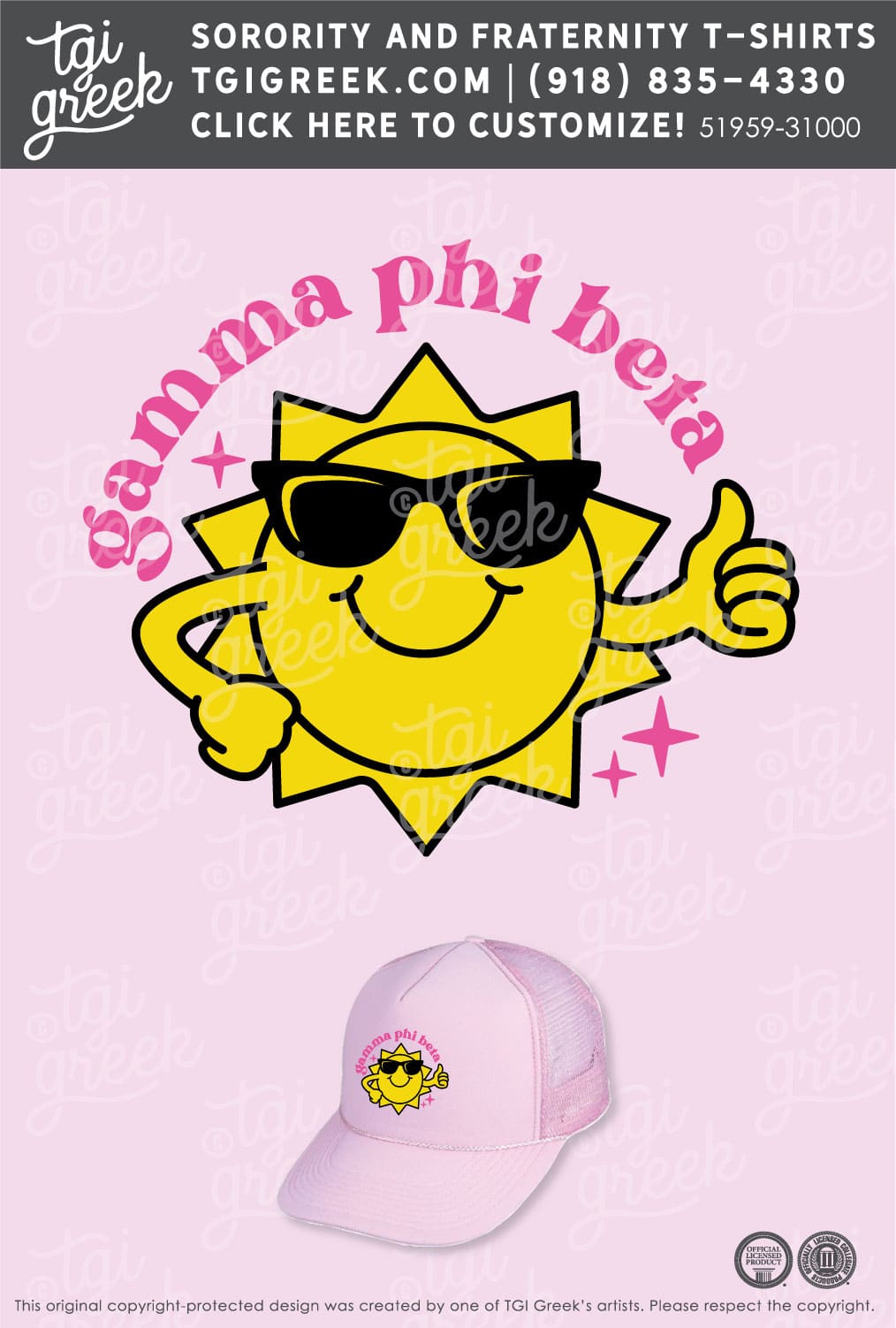 Gamma Phi Beta – OSU Hat