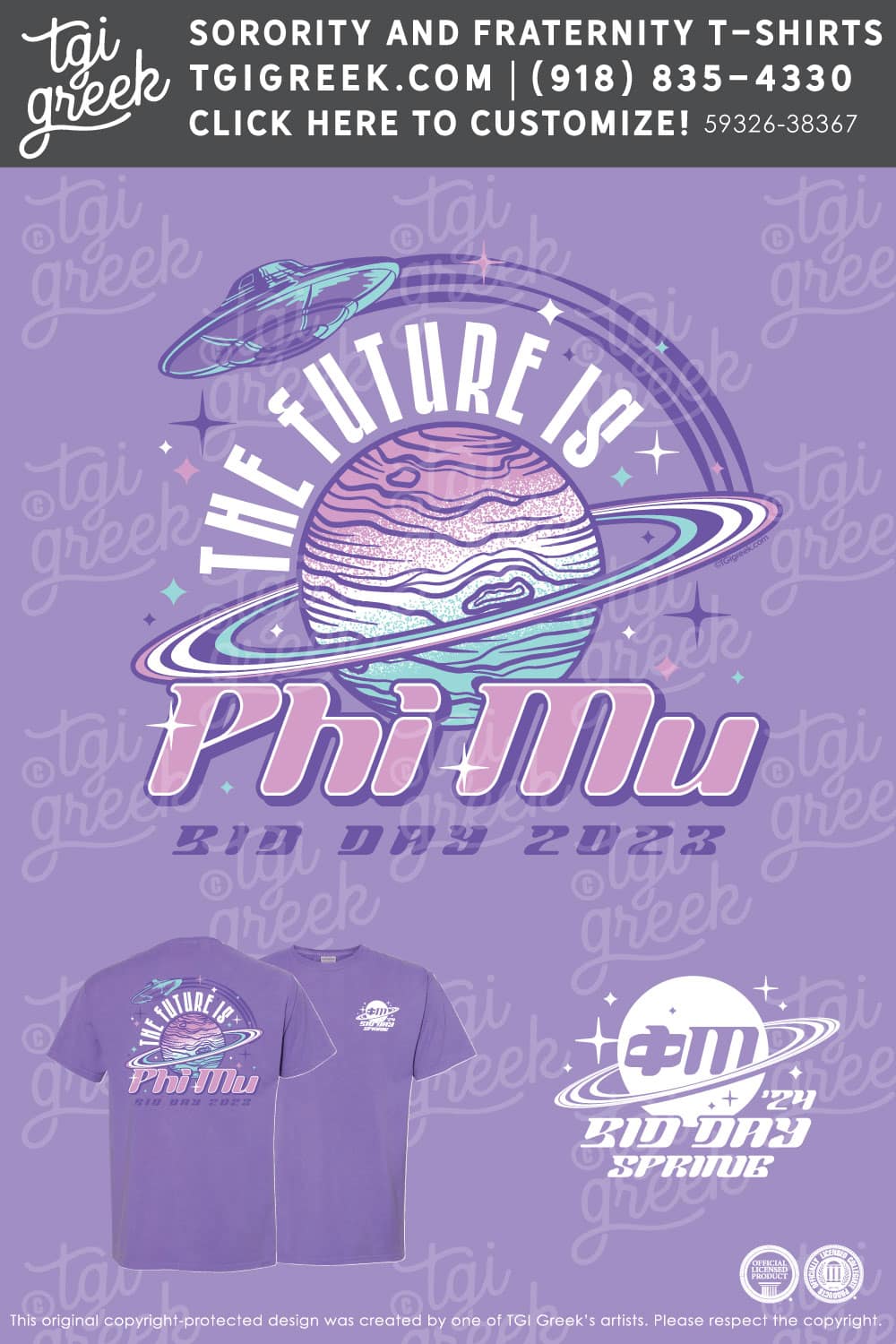 Phi Mu – YCP Bid Day Spring