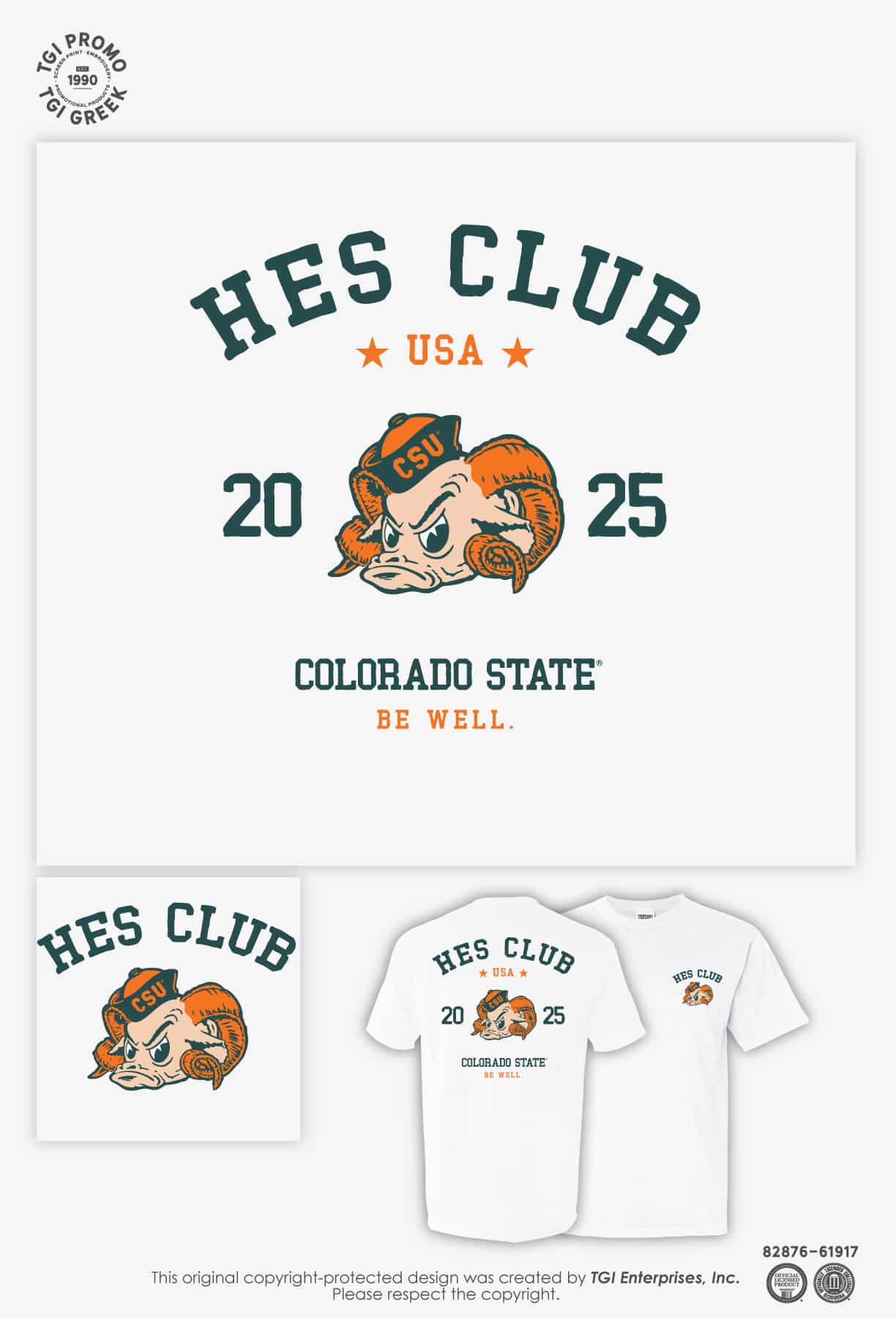 Colorado State University – HES Club Shirt