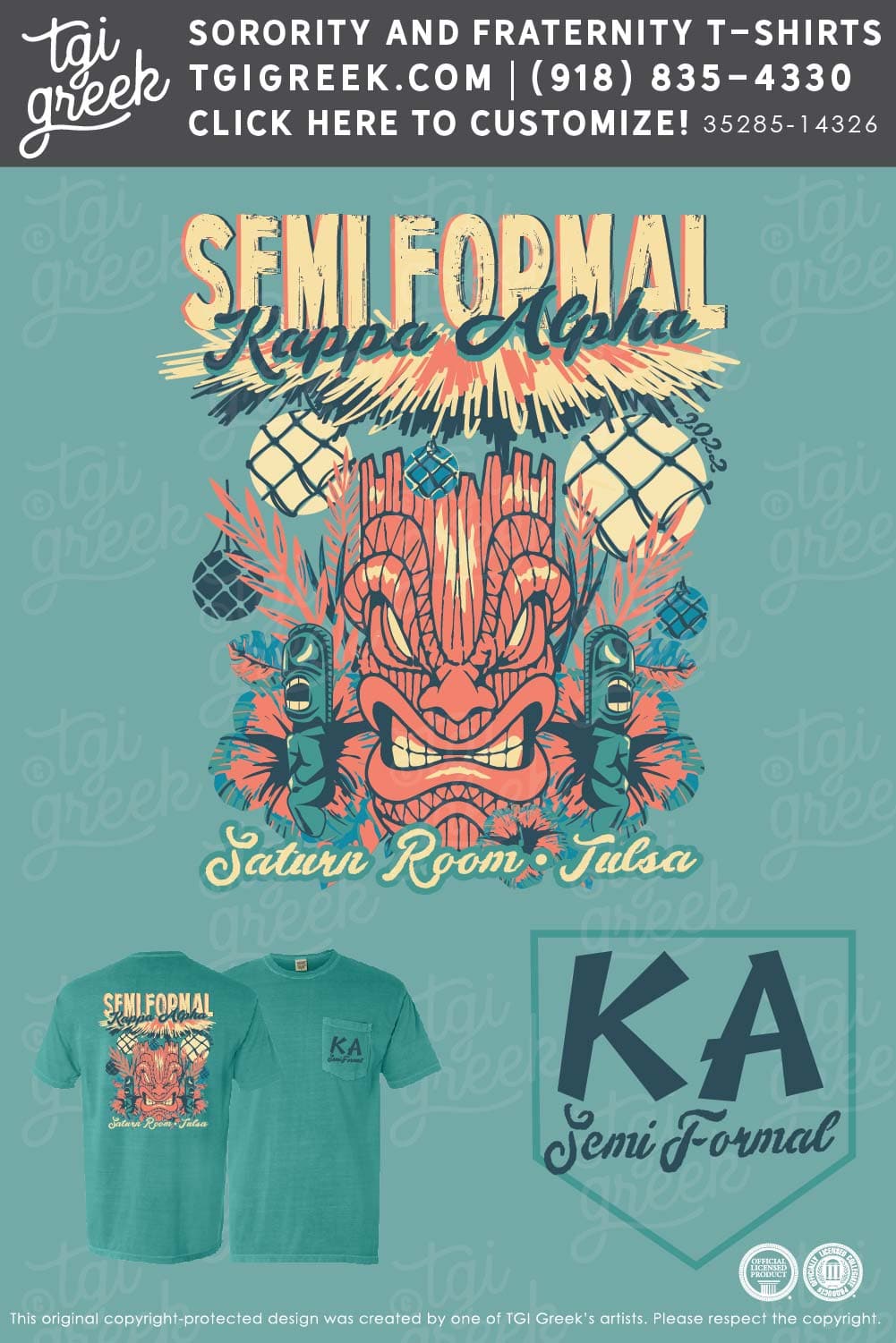 Kappa Alpha – TU Semi Formal