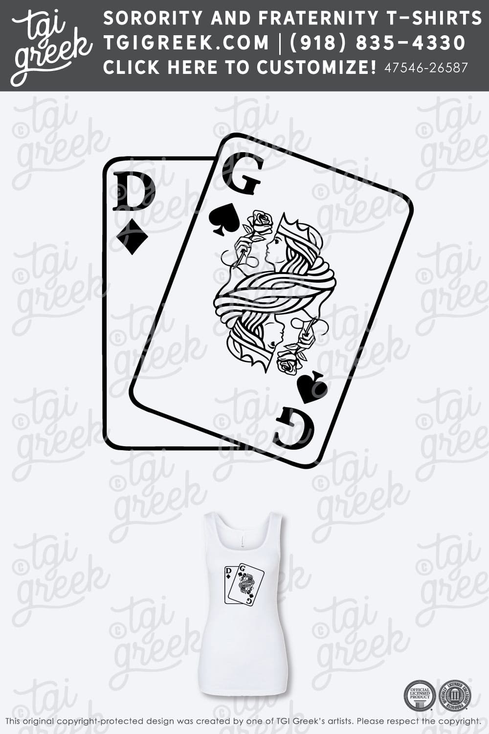 Delta Gamma – UT Tank Cards