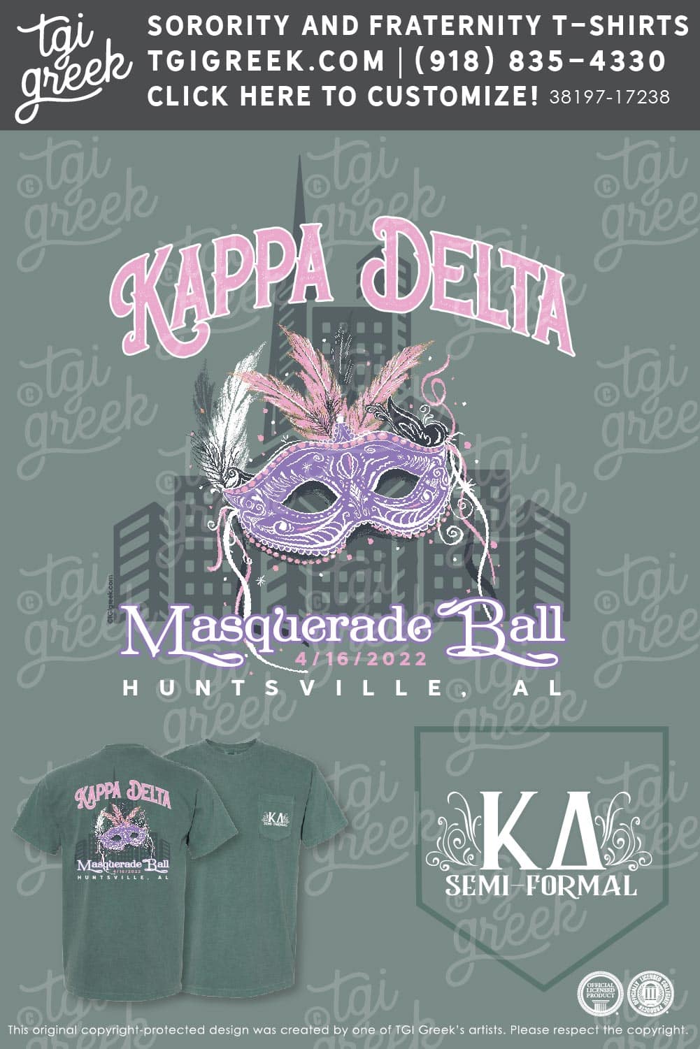 Kappa Delta – UAH Masquerade Semi Formal