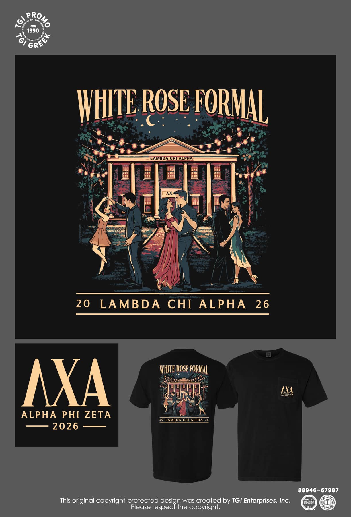 Lambda Chi Alpha – UAL White Rose Ball