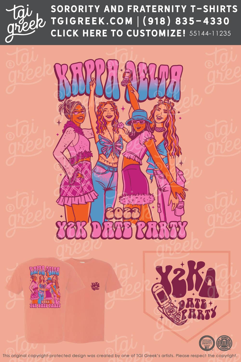 Kappa Delta – TROY Y2K Date Party
