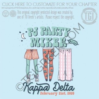 Kappa Delta – UNCCH PJ Party Mixer