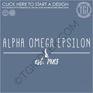 Alpha Omega Epsilon-UD PR Sweatshirt