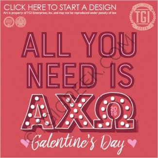 TGI-Alpha Chi Omega Galentine's Day