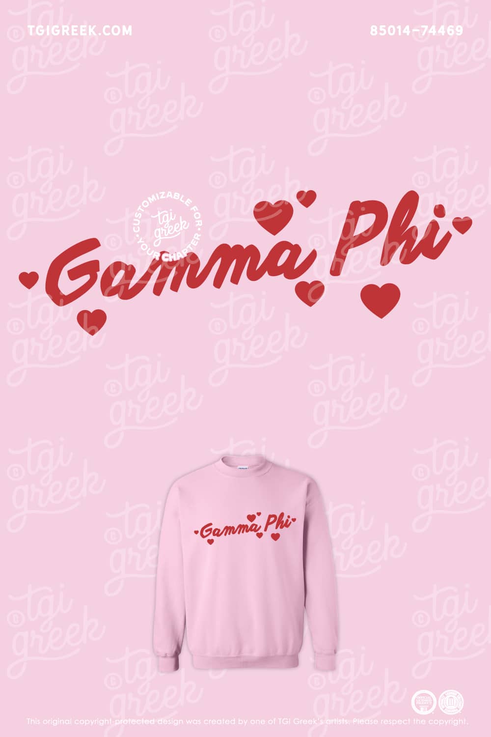 Gamma Phi Beta – ROCK Valentine’s PR