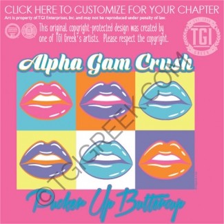 TGI Alpha Gamma Delta Crush Pucker Up