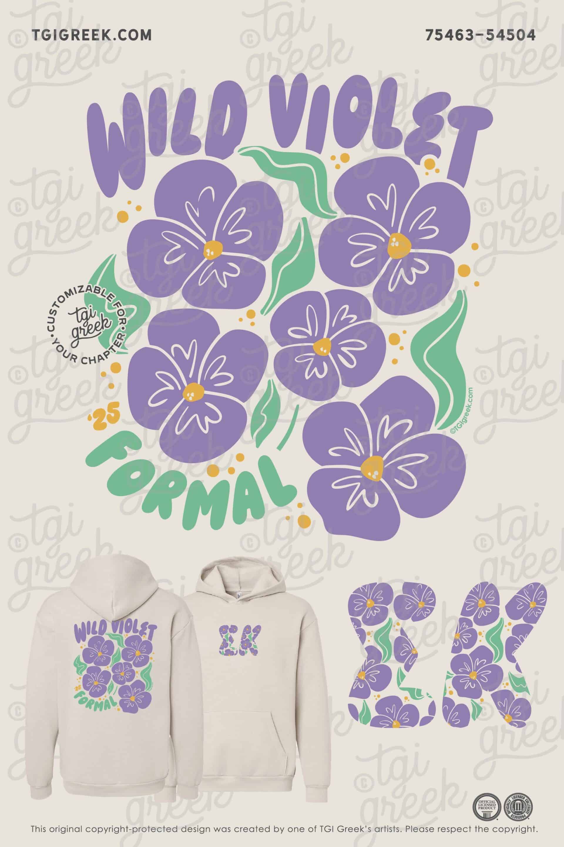 Sigma Kappa – KU Formal Hoodie