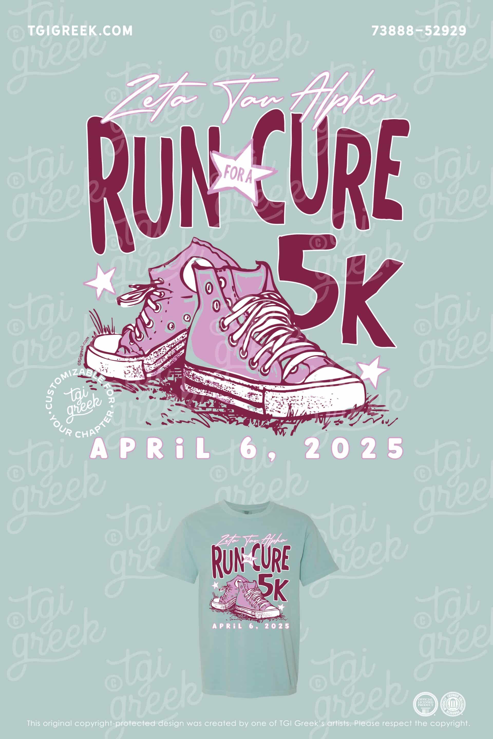 Zeta Tau Alpha – Coastal Islands Alumnae Chapter Virtual 5K