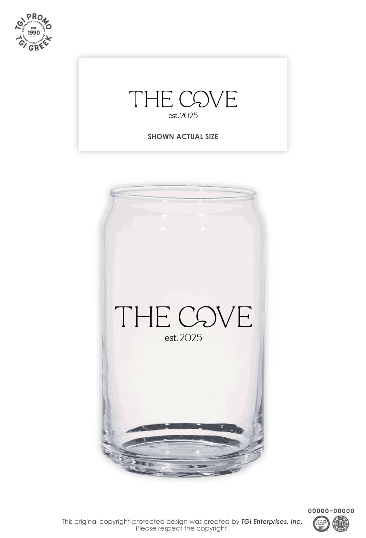 Cardinal Group Management – Cove Pint Glass