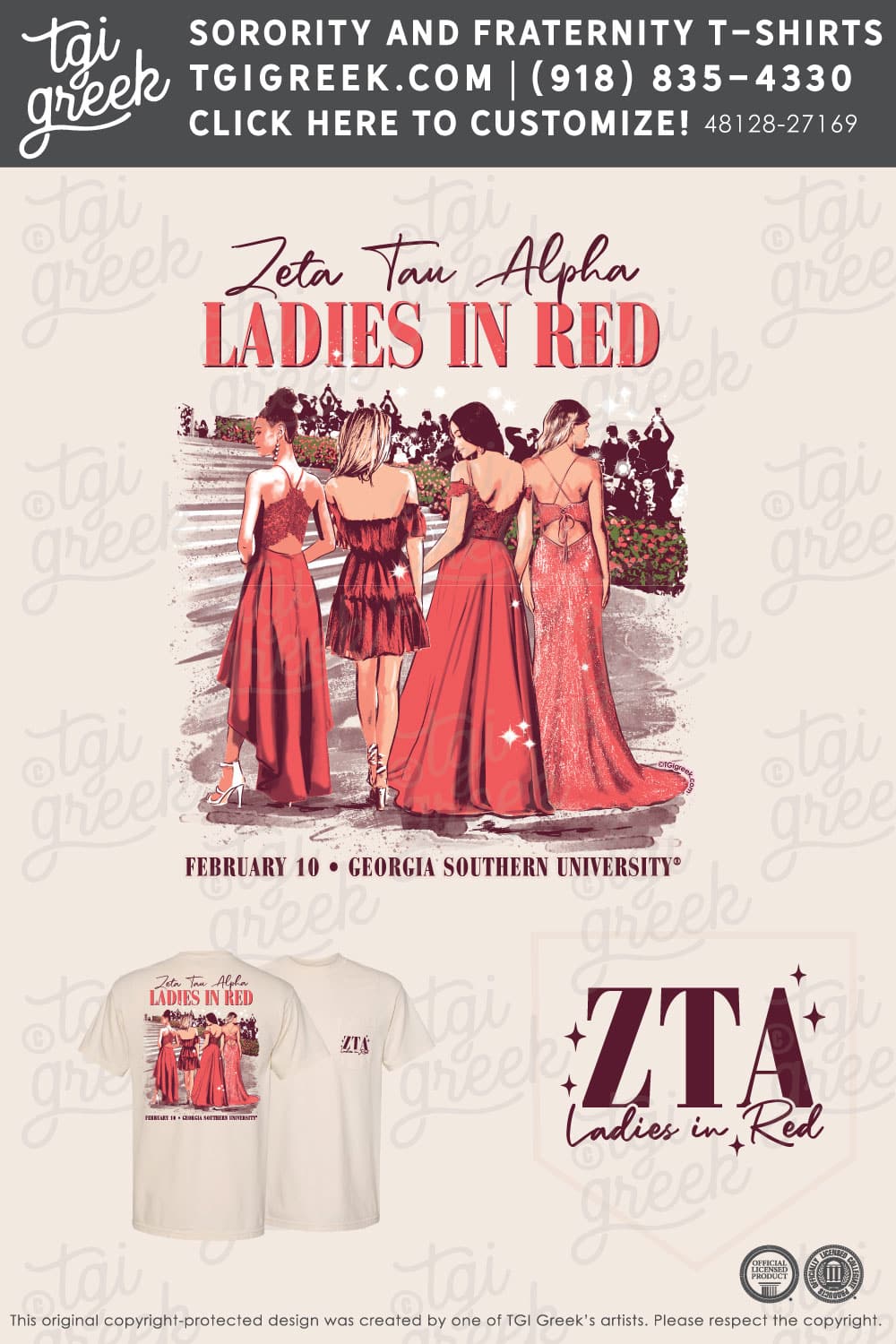 Zeta Tau Alpha – GSU Ladies In Red