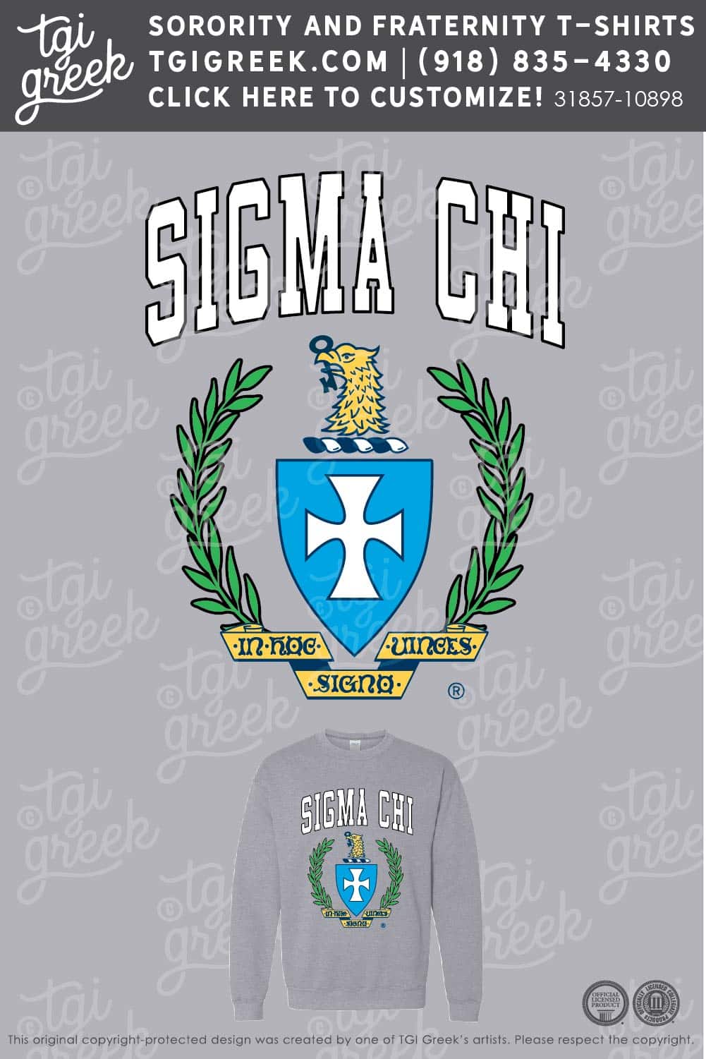 TGI – Sigma Chi Crest