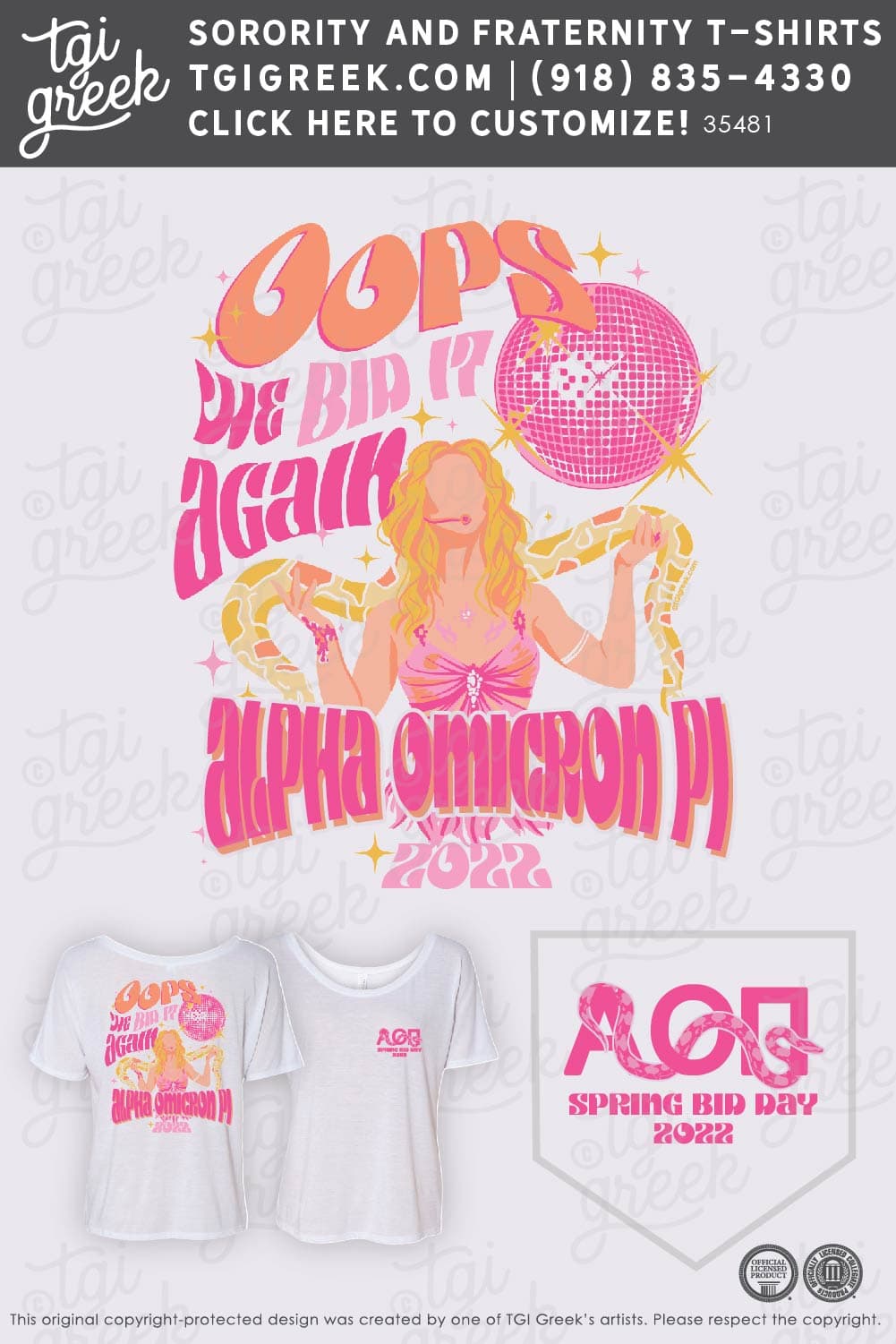 Alpha Omicron Pi – GSU Spring Bid Day