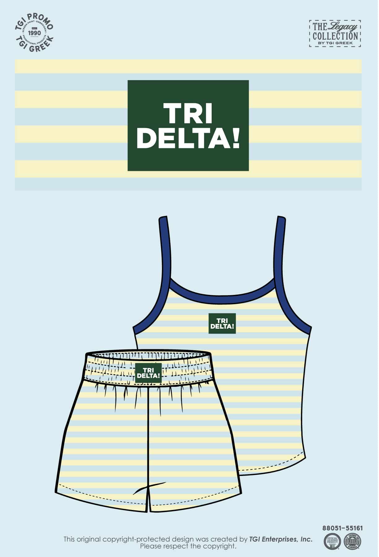 Delta Delta Delta – TGI Patch Tank
