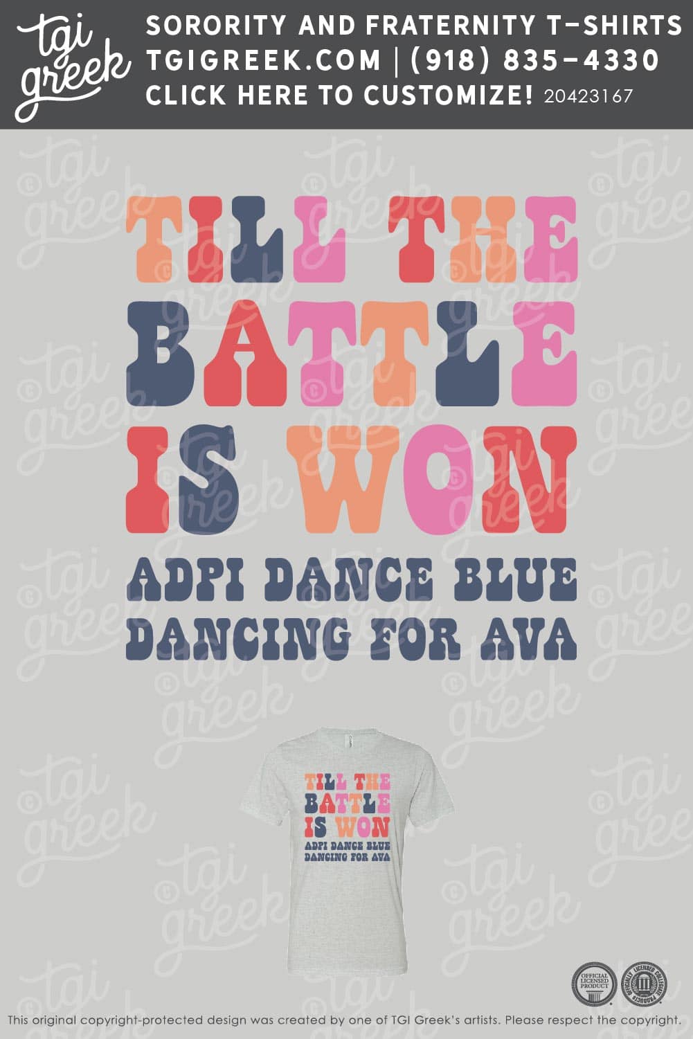 Alpha Delta Pi KU Dance Blue
