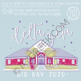 Delta Zeta – bid Day