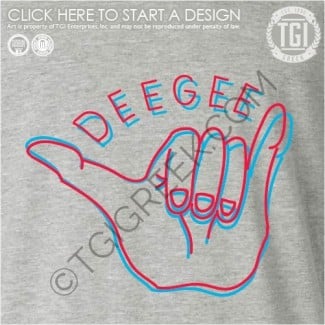 Delta Gamma-TSU Hand Sign Shirt