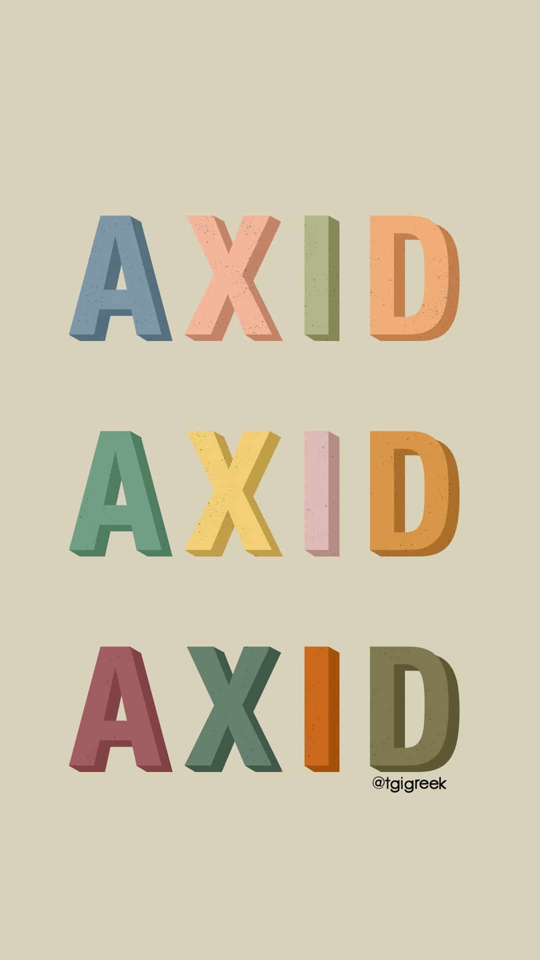Alpha Xi Delta – Color Block