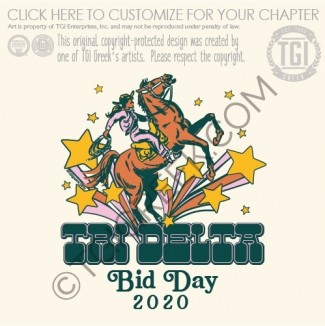 Delta Delta Delta – bid day