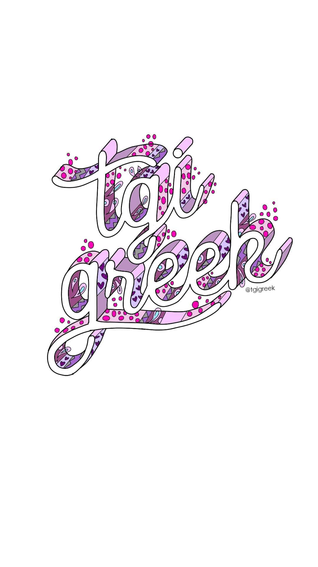 TGI Greek – Free Phone Background