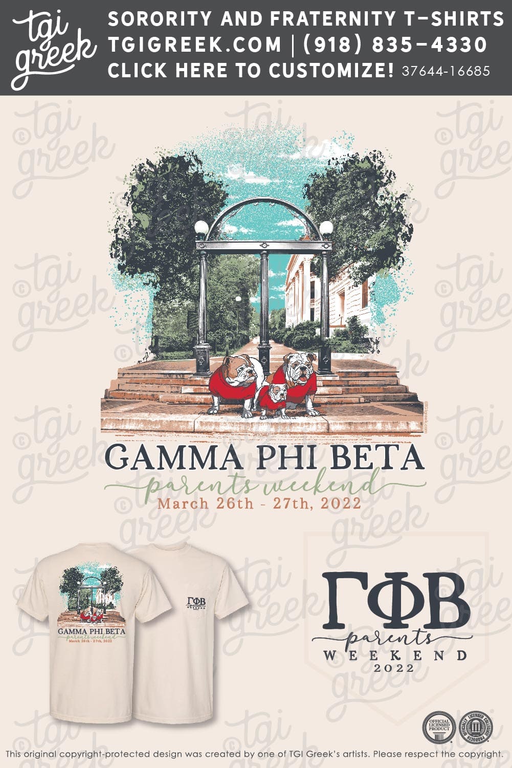 Gamma Phi Beta – UGA Parents Weekend