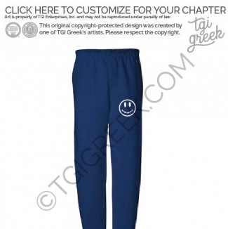 TGI – Gamma Phi Beta Psychodelic PR Smiley Face Joggers