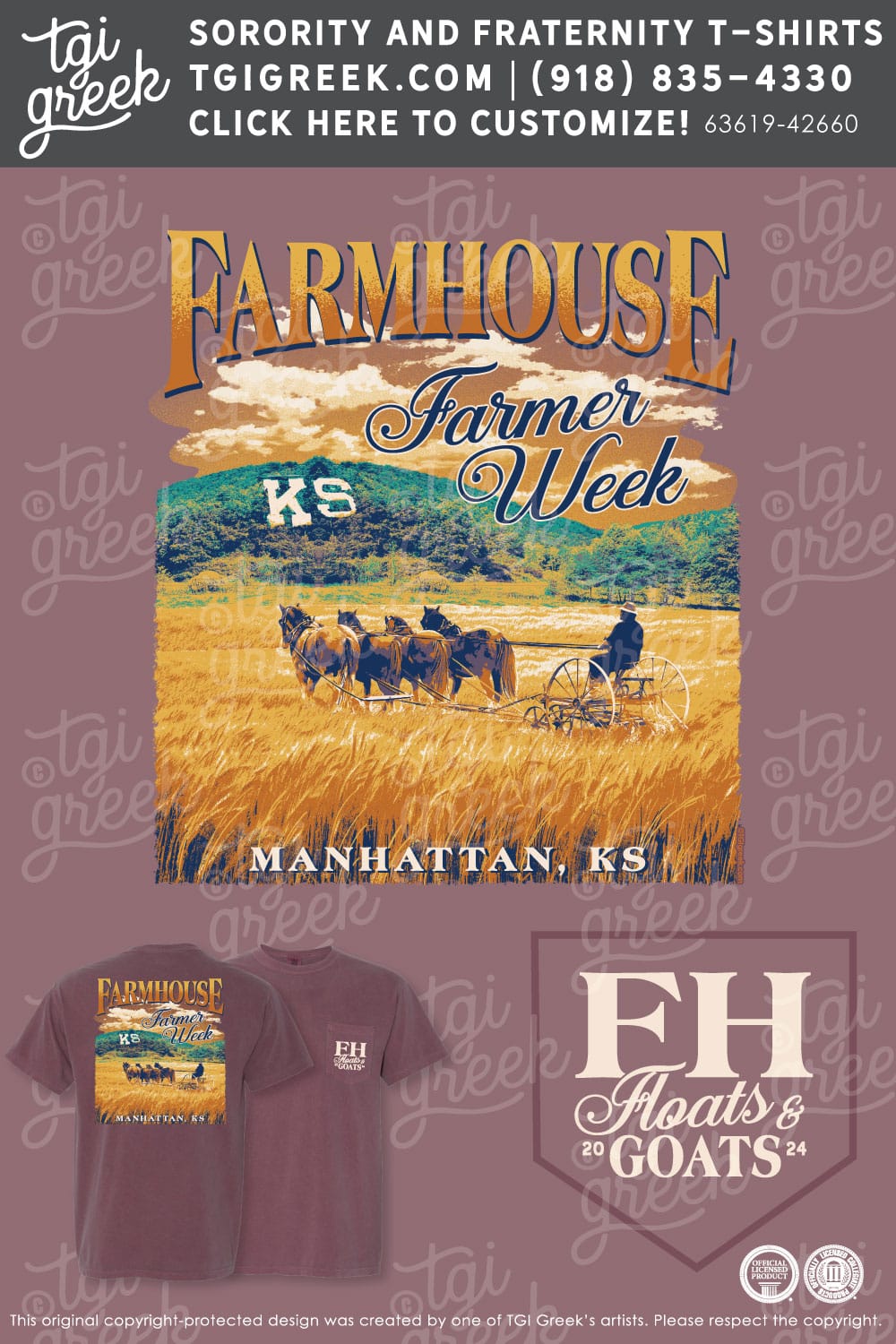 FarmHouse – KSU Floats And Goats – Red