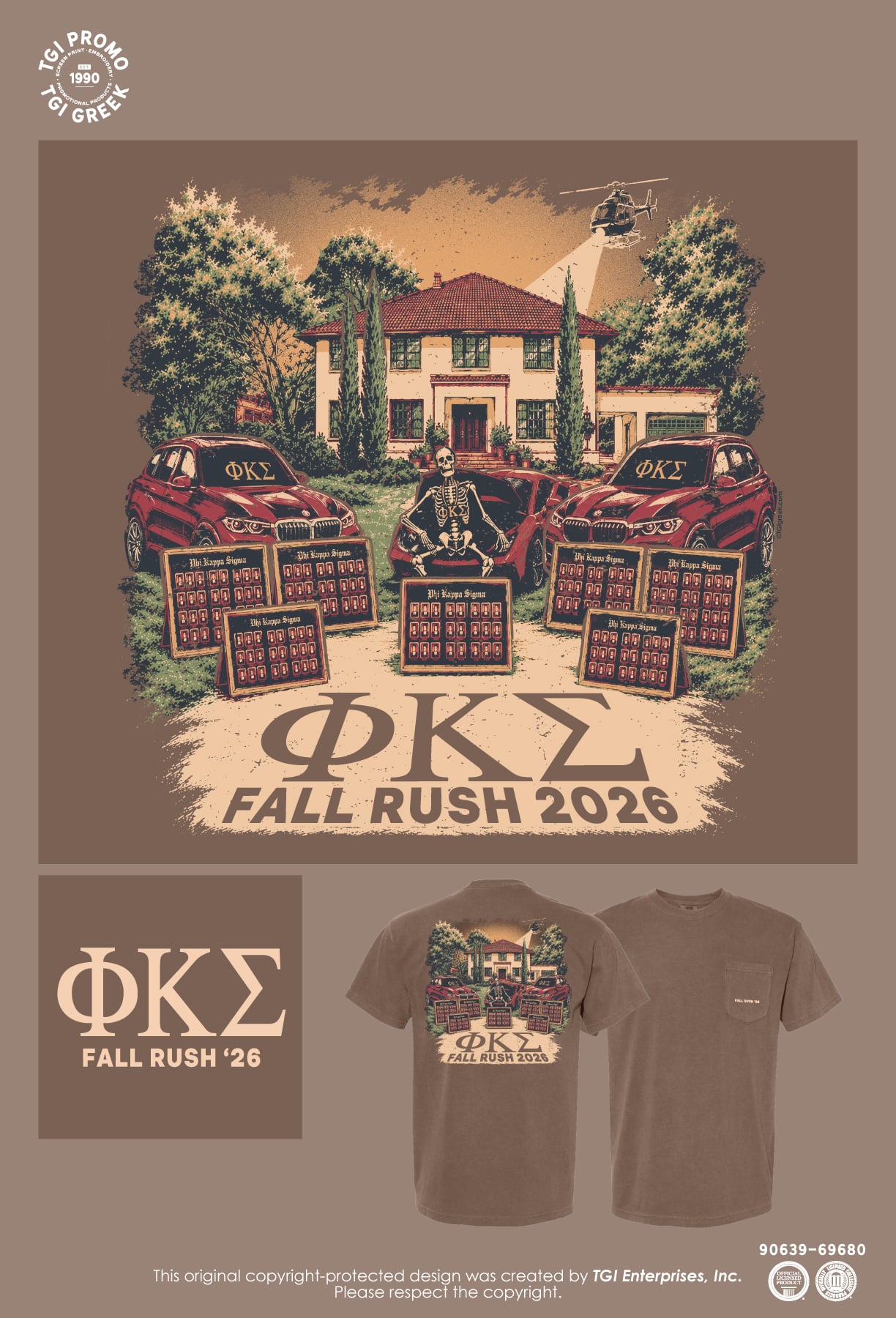 Phi Kappa Sigma – TSU Rush Tee