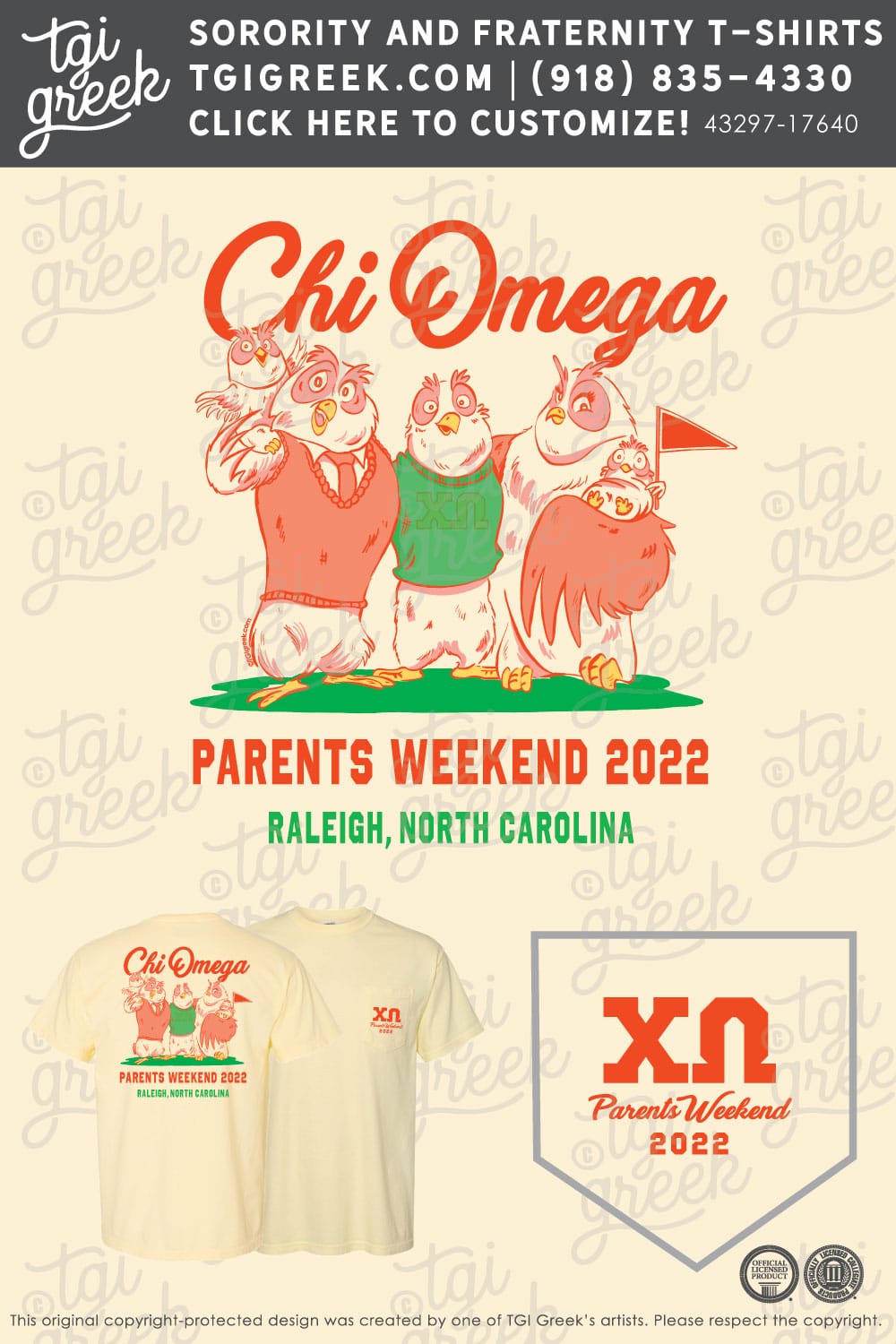 Chi Omega – NCSU Parents Weekend