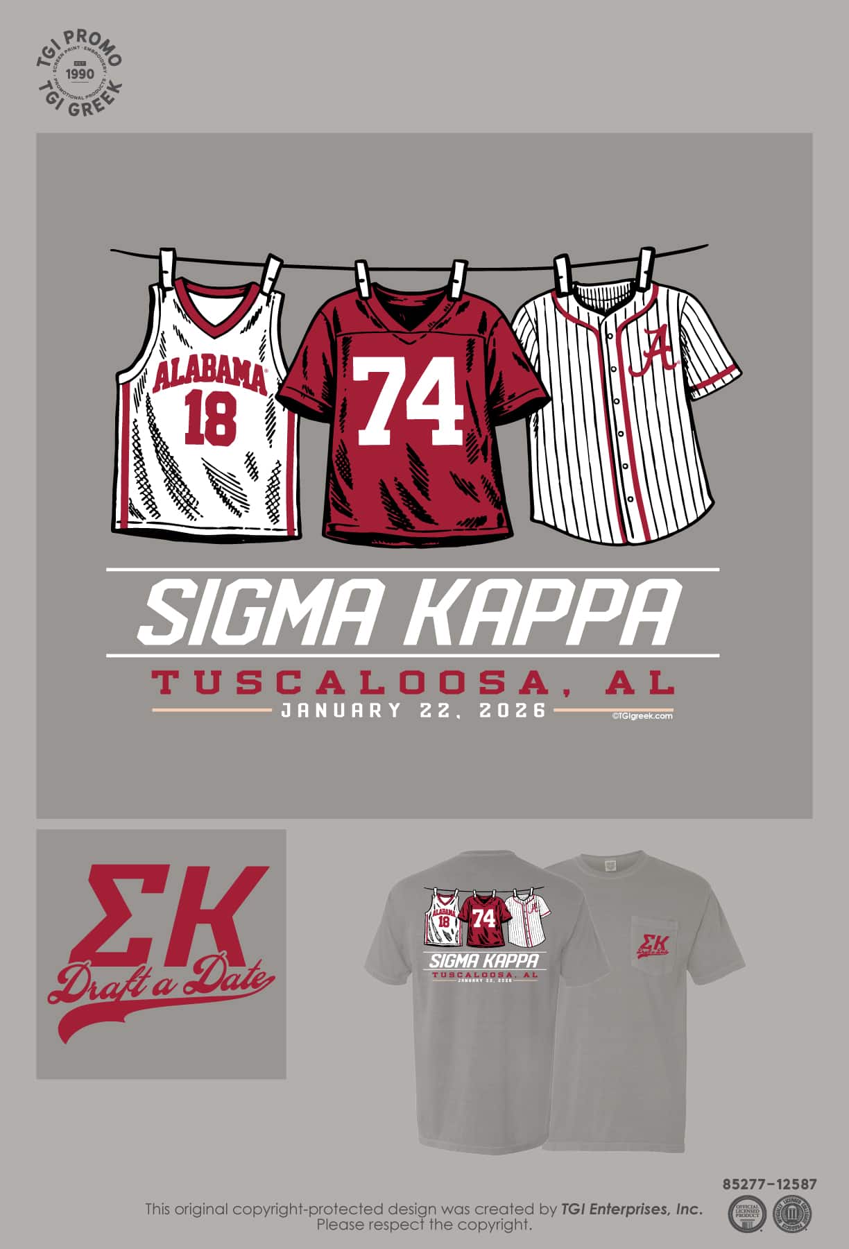 Sigma Kappa – UAL Draft a Date