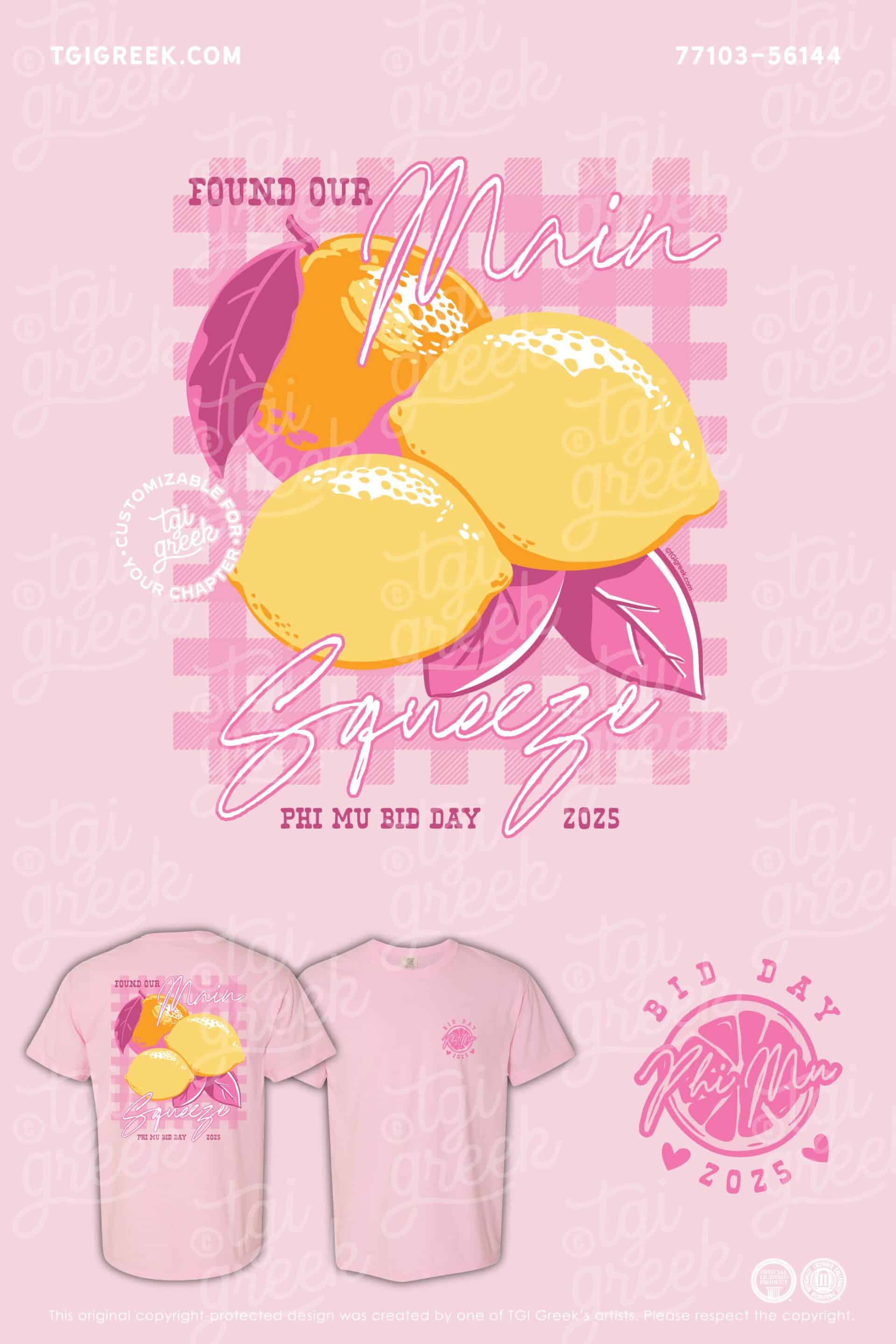 Phi Mu – ULM Bid Day Fruit