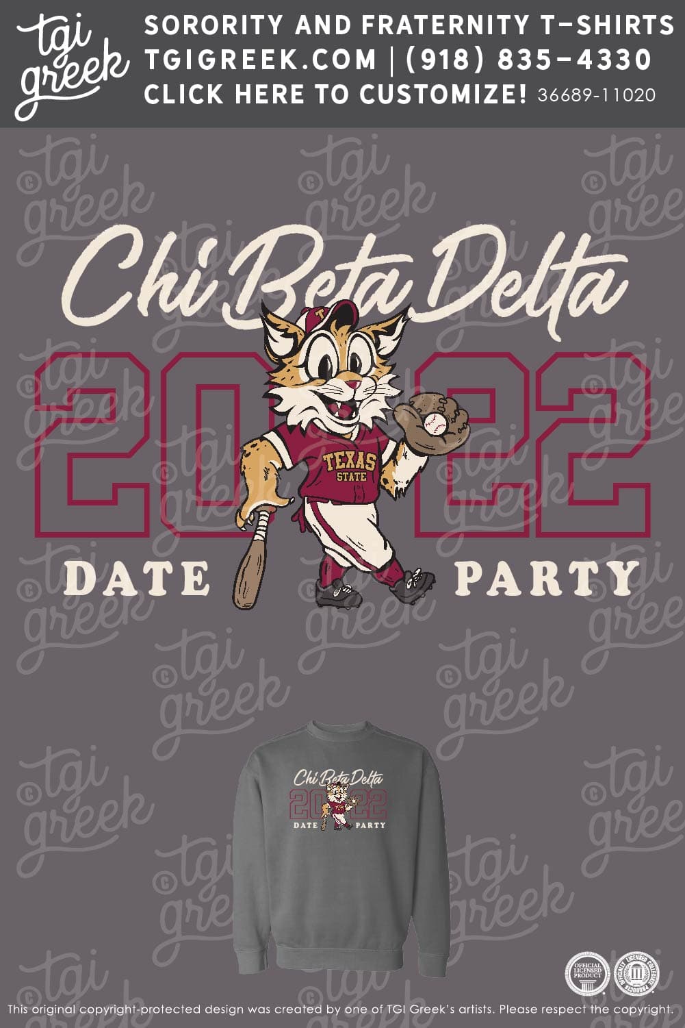Chi Beta Delta – TXSU Date Party Spring