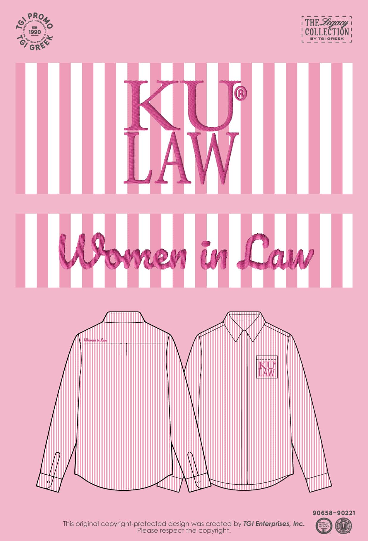 TGI Promo – New Stock Law Stripe Top