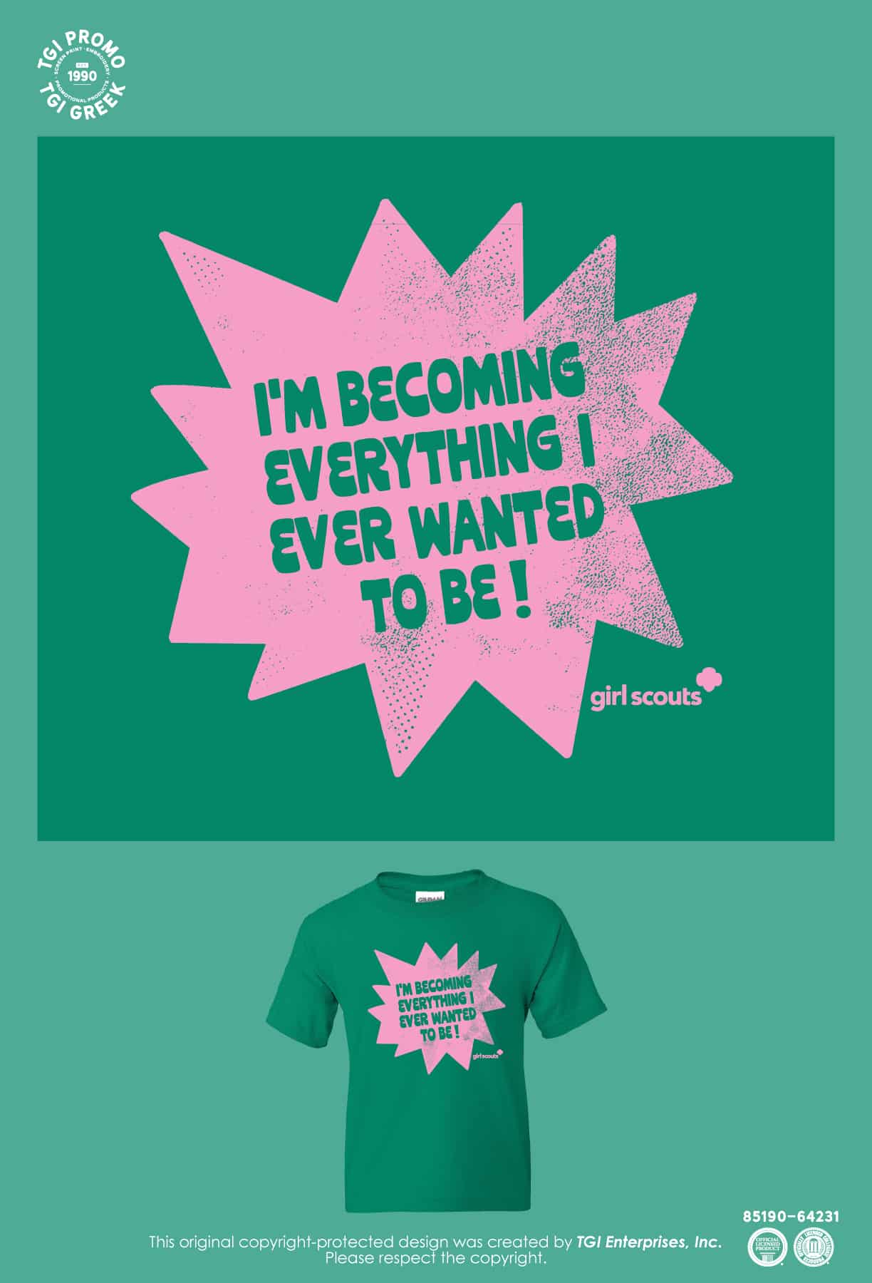 TGI Promo – Girl Scouts Becoming