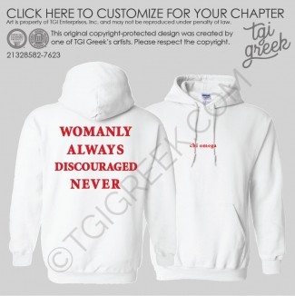 Chi Omega – FURM pr Hoodie