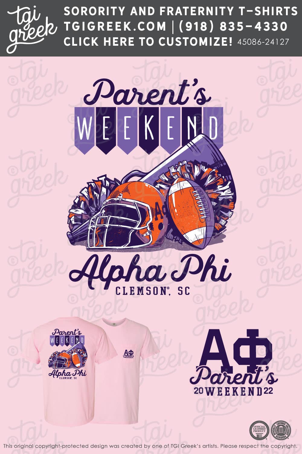 Alpha Phi – CLEM Parents Weekend