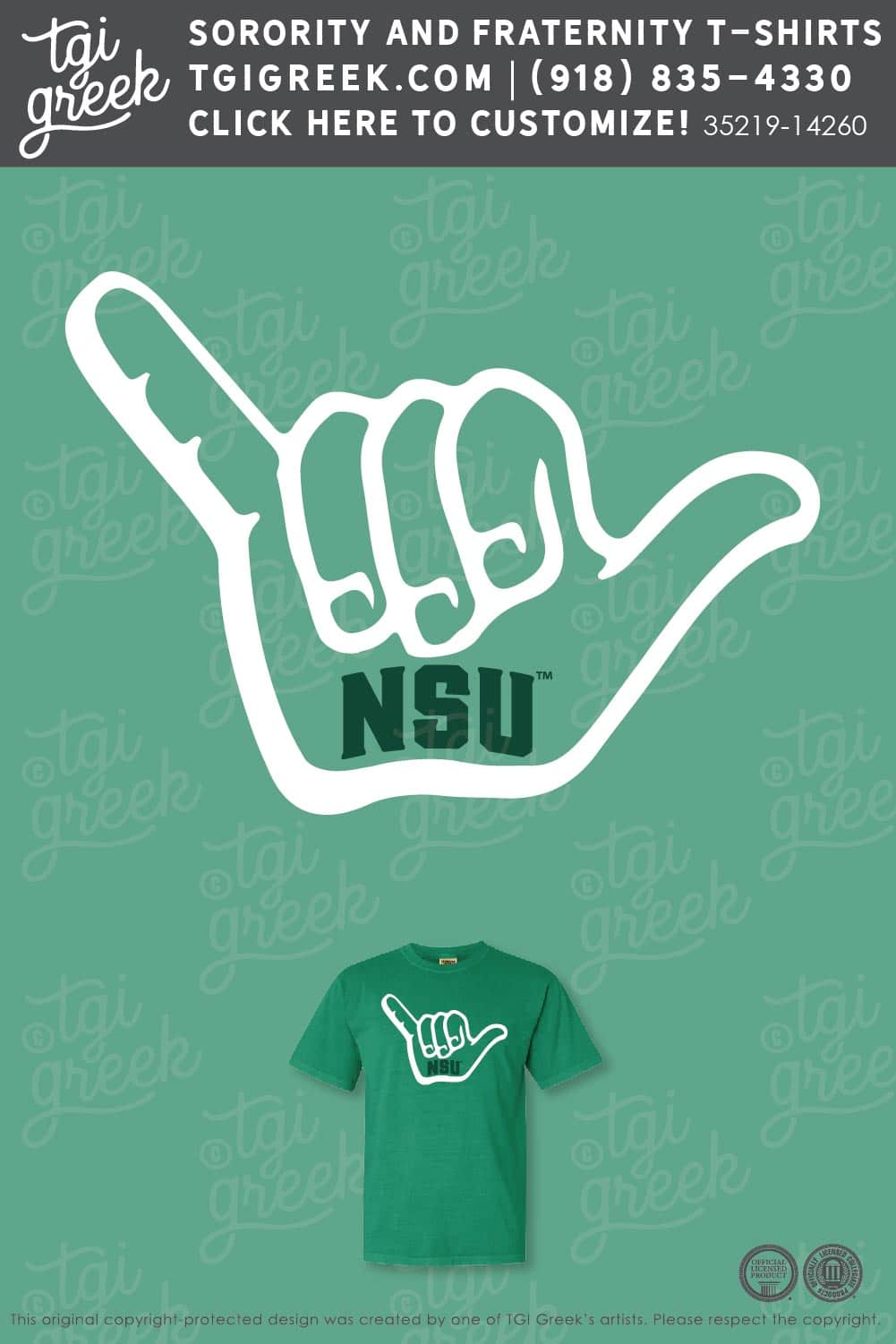 Northeastern State University- Foam Finger WW PR