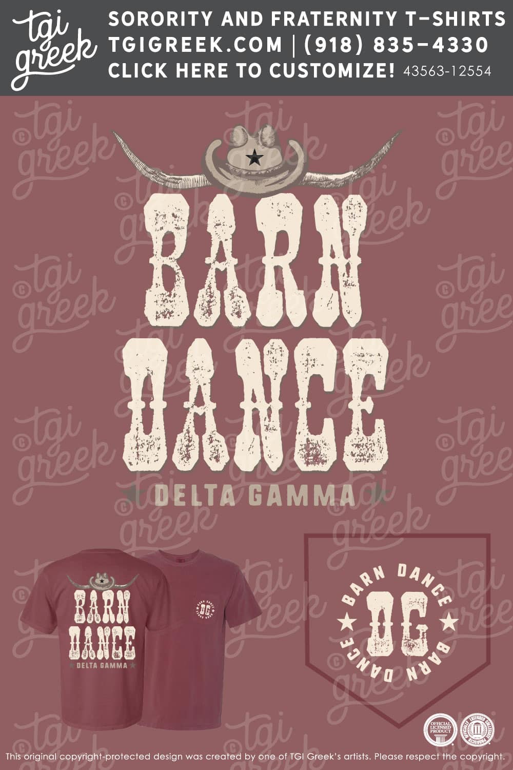 Delta Gamma – PURD Barn Dance